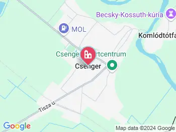 Csenger a térképen