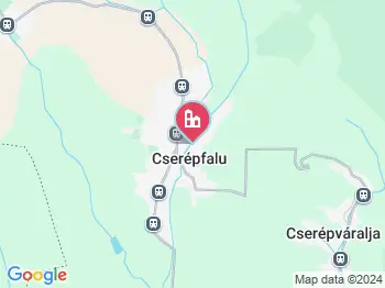 Cserépfalu a térképen