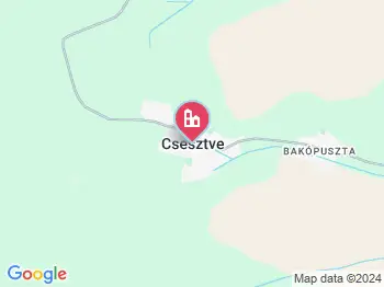 Csesztve a térképen