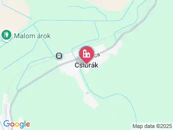 Csibrák a térképen