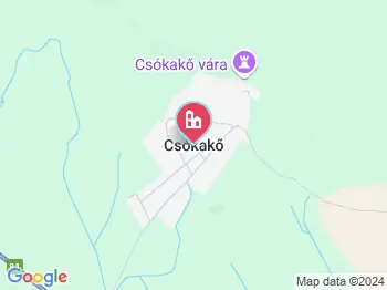 Csókakő a térképen