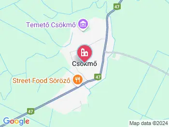 Csökmő a térképen