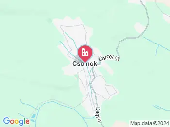 Csolnok a térképen