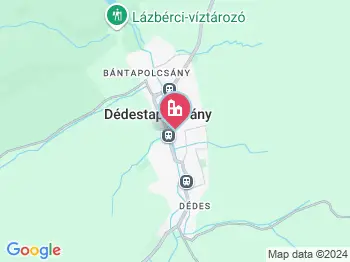 Dédestapolcsány a térképen