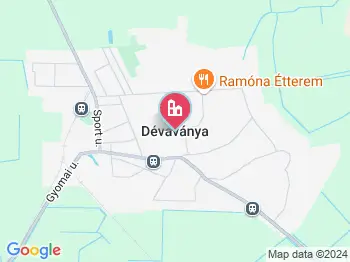 Dévaványa a térképen