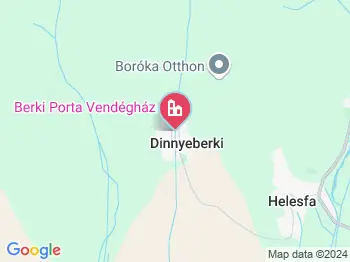 Dinnyeberki a térképen
