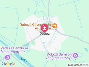 Doboz a térképen