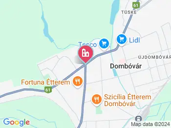 Dombóvár éttermek a térképen