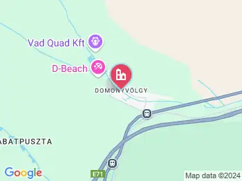 Domonyvölgy a térképen