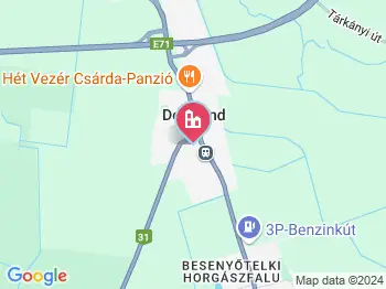 Dormánd a térképen