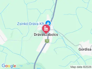 Drávaszabolcs a térképen