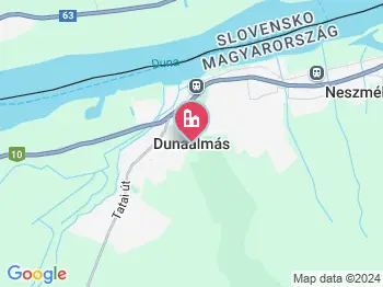 Dunaalmás a térképen