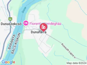Dunafalva a térképen