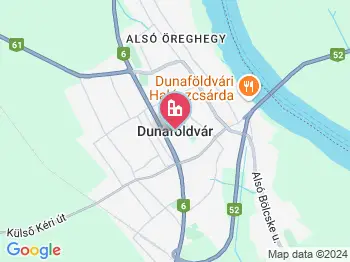 Dunaföldvár a térképen