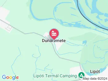 Dunaremete a térképen