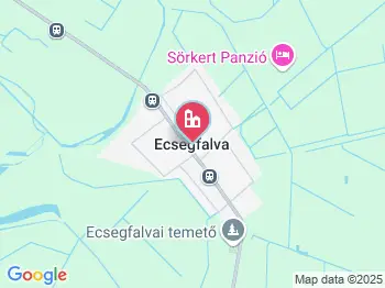 Ecsegfalva a térképen