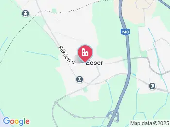 Ecser a térképen