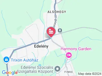 Edelény éttermek a térképen