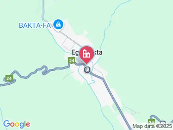 Egerbakta a térképen