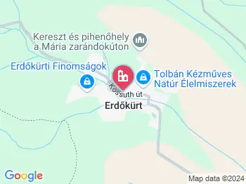 Erdőkürt a térképen