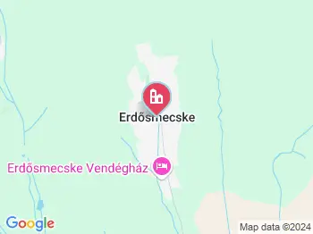 Erdősmecske a térképen