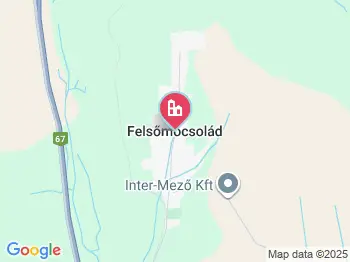 Felsőmocsolád a térképen