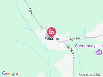 Felsőörs a térképen