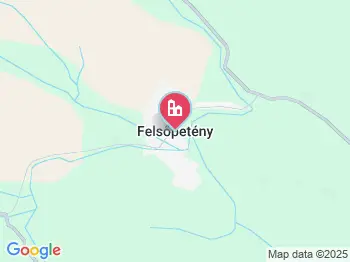 Felsőpetény a térképen