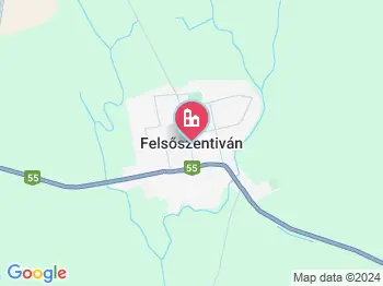 Felsőszentiván a térképen