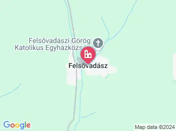 Felsővadász a térképen