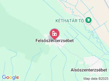 Felsőszenterzsébet a térképen