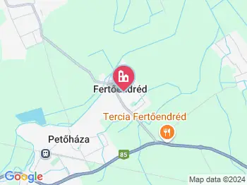 Fertőendréd a térképen