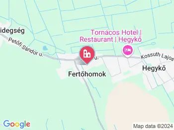 Fertőhomok a térképen
