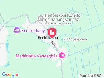 Fertőrákos kastély a térképen