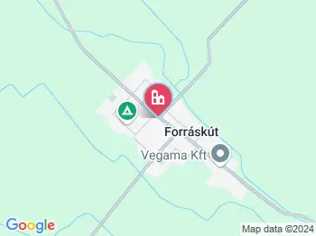 Forráskút a térképen