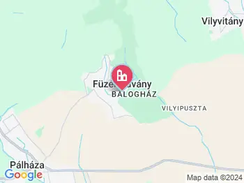 Füzérradvány a térképen