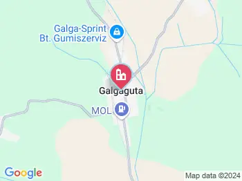 Galgaguta a térképen