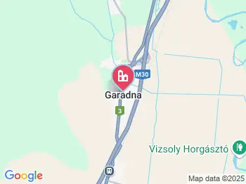 Garadna a térképen