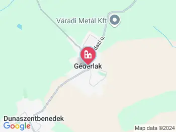 Géderlak a térképen