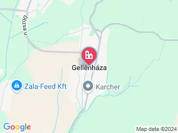 Gellénháza a térképen