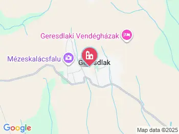 Geresdlak a térképen