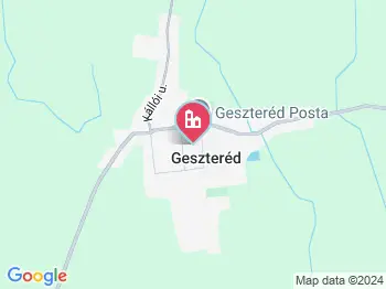 Geszteréd a térképen