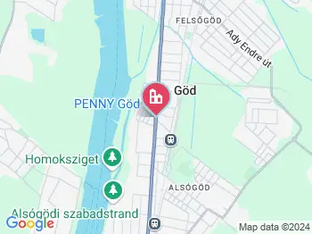 Göd éttermek a térképen