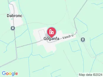 Gógánfa a térképen