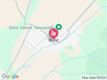 Gönc a térképen