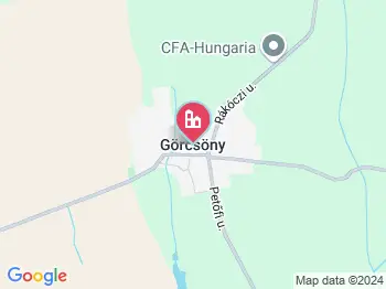 Görcsöny a térképen