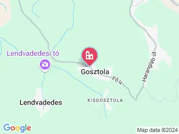 Gosztola a térképen