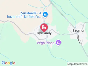 Gyermely a térképen