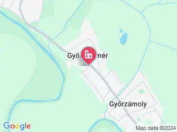Győrladamér a térképen