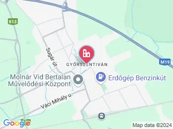 Győrszentiván a térképen